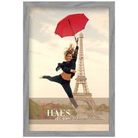 HAES DECO - Houten fotolijst Paris vintage grijs 40x60 -SP001402