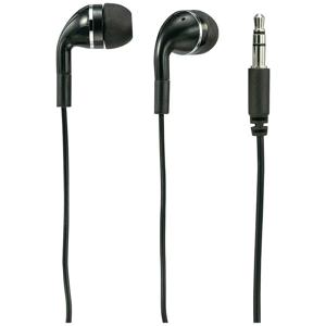 Renkforce In Ear oordopjes Kabel Zwart