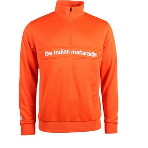 Indian Maharadja Poly Terry Half Zip Heren