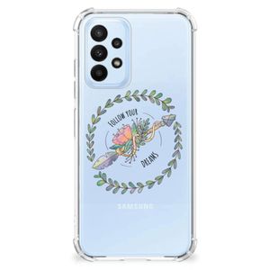 Samsung Galaxy A23 Stevig Bumper Hoesje Boho Dreams