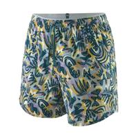 Patagonia Multi Trails 5½" Running Korte Broek Dames Wild Botanist: Thermal Blue S