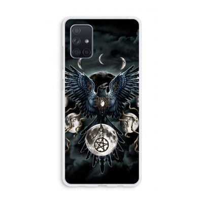 Sinister Wings: Galaxy A71 Transparant Hoesje