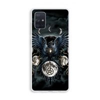 Sinister Wings: Galaxy A71 Transparant Hoesje