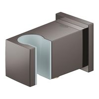 GROHE Euphoria Cube wandaansluitbocht m. wandhouder hard graphite 26370A00 - thumbnail