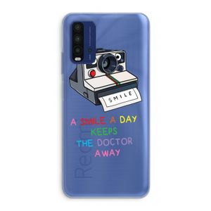 Smile: Xiaomi Redmi 9T Transparant Hoesje