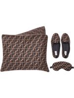 FENDI kit de voyage à motif monogrammé - Marron