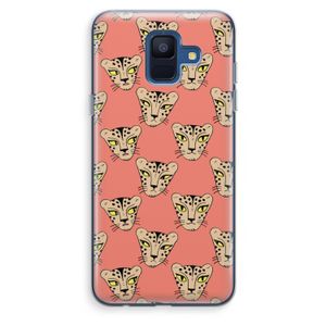 Tijger: Samsung Galaxy A6 (2018) Transparant Hoesje