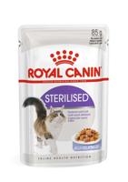 ROYAL CANIN FHN Sterilised in saus - natvoer voor volwassen katten - 12x85g