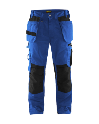 Blåkläder Werkbroek met spijkerzakken 15551860 | Korenblauw/Zwart | Maat C150 - 7330509589847