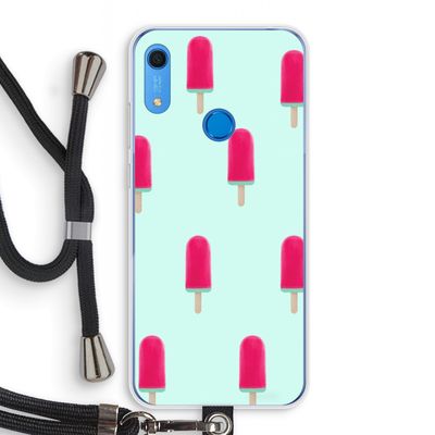 Waterijsje: Huawei Y6s Transparant Hoesje met koord