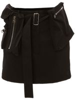 JW Anderson minijupe à détails de zips - Noir