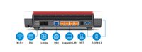 AVM FRITZ!Box 7590 AX draadloze router Gigabit Ethernet Dual-band (2.4 GHz / 5 GHz) Wit - thumbnail