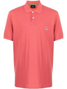 PS Paul Smith polo en coton à logo brodé - Rose