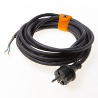 Verv.snoer 5m 2x1.0 h07rn 2ad