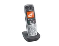 Gigaset E560HX Analoge-/DECT-telefoon Zwart Nummerherkenning