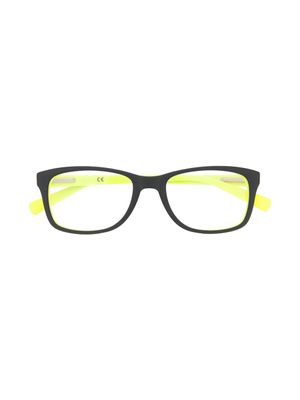 Nike Kids lunettes de vue à monture carrée - Noir