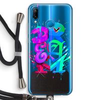 Dream: Huawei P20 Lite Transparant Hoesje met koord