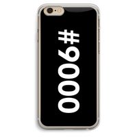 #9000: iPhone 6 Plus / 6S Plus Transparant Hoesje #9000: iPhone 6 Plus / 6S Plus Transparant Hoesje