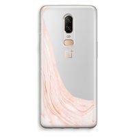 Peach bath: OnePlus 6 Transparant Hoesje