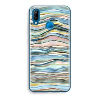 Watercolor Agate: Huawei P20 Lite Transparant Hoesje