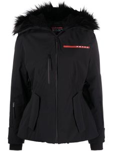 Prada veste à patch logo - Noir