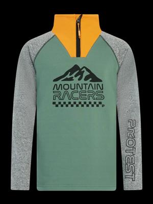 Protest Delano 1/4 Zip Pully Kinderen Aspen Green 164