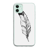 Pluim: iPhone 11 Transparant Hoesje