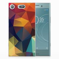 Sony Xperia XZ1 Compact | TPU Hoesje | Polygon Color