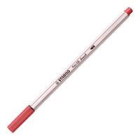 Brushstift stabilo pen 68/47 roestig rood | 10 stuks