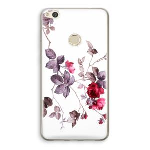 Mooie bloemen: Huawei Ascend P8 Lite (2017) Transparant Hoesje