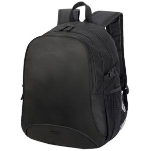 Allround rugzak/rugtas zwart - A4-formaat - Schooltas - Laptoptas/boekentas