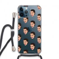 Ugly Cry Call: iPhone 13 Pro Max Transparant Hoesje met koord