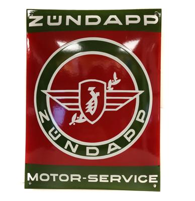 Zündapp Emaille Bord - 60 x 40 cm