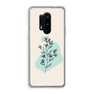 Violets are blue: OnePlus 8 Pro Transparant Hoesje