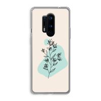 Violets are blue: OnePlus 8 Pro Transparant Hoesje