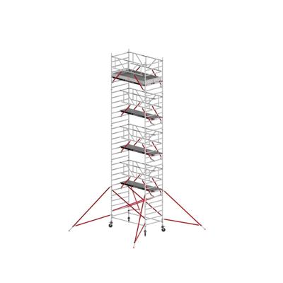 Altrex RS TOWER 52 rolsteiger | 10.20 m | 1.35 m | 2.45 m Fiber-Deck platform | Safe-Quick + schoren - TX520056