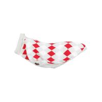 Hondentrui Trixie Wit Rood Grijs M