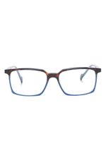 Etnia Barcelona lunettes de vue à monture carrée - Marron