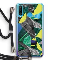 Fantasie jungle: Huawei P30 Lite Transparant Hoesje met koord