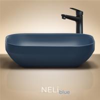 Comad Neli waskom 50x35cm mat blauw - thumbnail