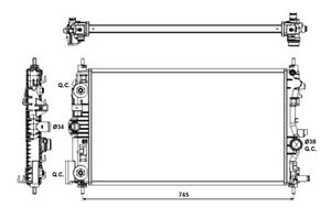 Radiateur 53143