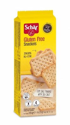 Dr Schar Snackers hartige koek (115 gr)