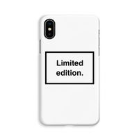 Limited edition: iPhone Xs Volledig Geprint Hoesje