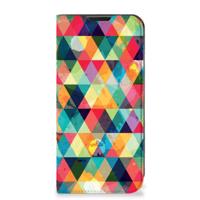 Samsung Galaxy Xcover 6 Pro | Hoesje met Magneet | Geruit