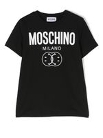 Moschino Kids t-shirt à logo imprimé - Noir - thumbnail