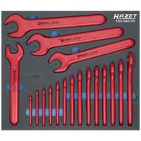 Hazet 163-542/18 163-542/18 Steeksleutelset Sleutelbreedte (metrisch) 7 - 32 mm