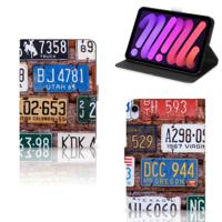 iPad Mini 6 (2021) Tablet Hoesje met foto Kentekenplaten