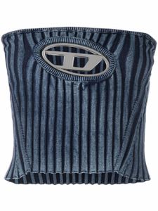 Diesel haut bandeau M-Clarksville à plaque logo - Bleu