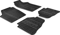 Rubbermatten passend voor Volkswagen Fox vanaf 2005 (T-Design 4-delig) GL0060