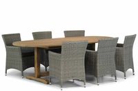 Garden Collections Dublin/Brighton 240 cm ovaal dining tuinset 7-delig - thumbnail